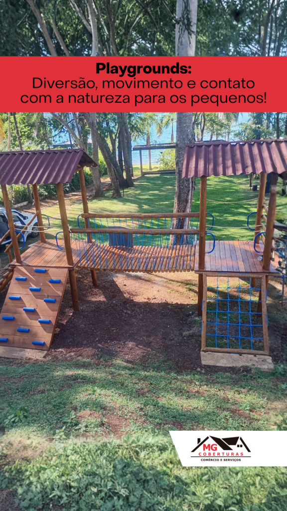 Playground Mais do que um playground… um espaço feito para viver momentos especiais em família